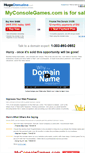 Mobile Screenshot of myconsolegames.com